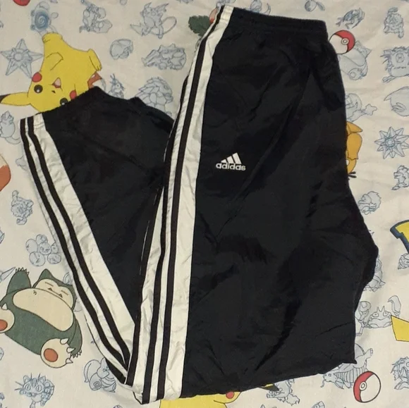 90s adidas White x Black Nylon Jacket 常田